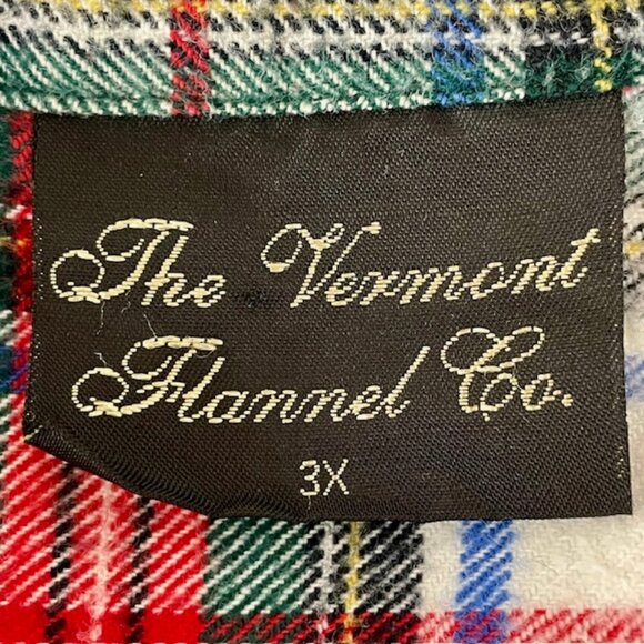 The Vermont Flannel Co Shirt Sz 3X MacDuff Tartan Plaid Preppy Lumberjack Punk - Picture 6 of 7